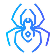 tarantulas Line Gradient Icon