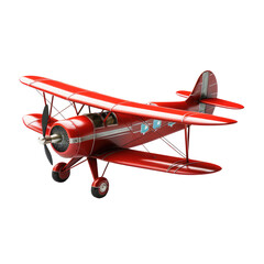 airplane flying isolated on white