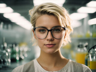 Mitarbeiterin oder Auszubildende in Industrie und Handwerk gesucht. Fachkräftemangel, generative AI