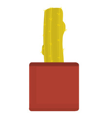 Illustration of cactus flower