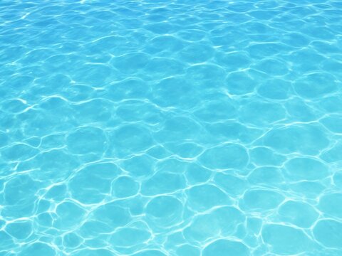 Swimming pool surface, Top view of swimming pool