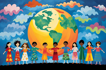 peace, international day of peace children around the world.