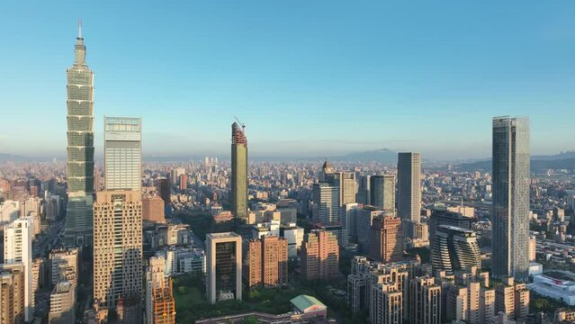 View in Taipei city center.