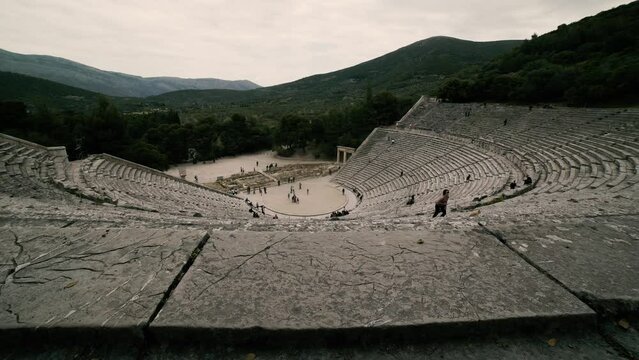 Epidauros Theater in Greece 