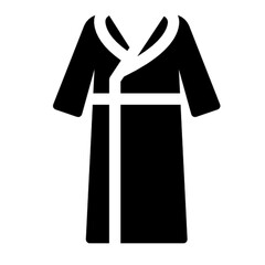 black and white shirt woman robe