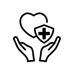 medical insurance icon design vector