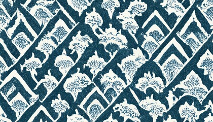 ikat seamless pattern backgrounds