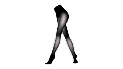 Sheer Tights silhouette