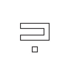 Kufi font outline