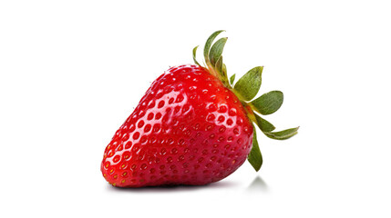 Erdbeere, Isoliert, Freigestellt, freisteller, Schatten, Transparent, Obst, Frucht, Fruchtig
