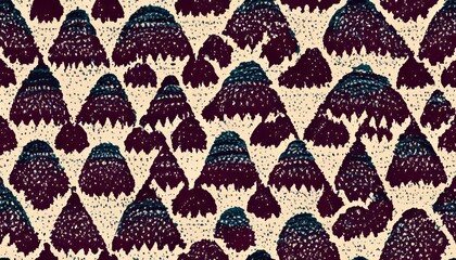 Ikat seamless pattern traditional pattern background. Beautiful Ethnic abstract ikat art. rug texture vector ethnic tribal pattern seamless in decoration.