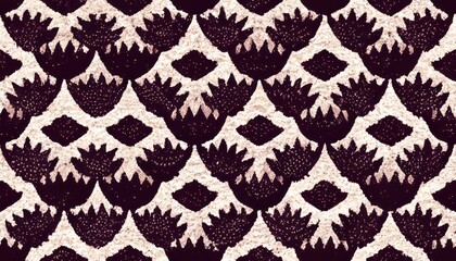 Ikat seamless pattern traditional pattern background. Beautiful Ethnic abstract ikat art. rug texture vector ethnic tribal pattern seamless in decoration.