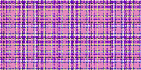 Tartan check plaid texture seamless pattern in pink, blue, white Modern print in barbie ken style for fashion, home decor and stationary Scottish vichy texture Vector illustration