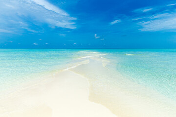 beach and tropical sea . nature background