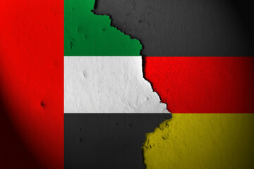 Relations between United Arab Emirates and German. United Arab Emirates vs German.