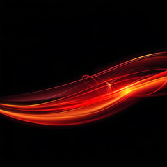 Red Energy Flow Background