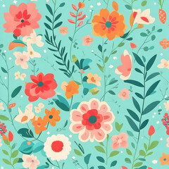 seamless floral pattern