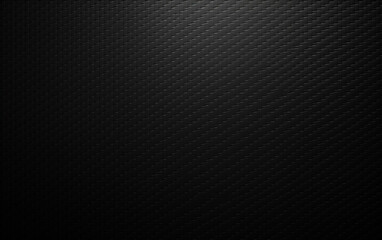Obraz premium Black carbon fiber texture pattern background