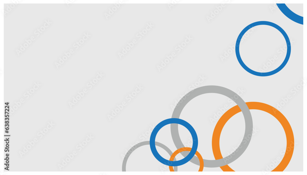 Aufkleber colorful circles on a white background. vector illustration for your design. abstract background wit