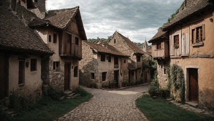 Fototapeta na wymiar Village ancien