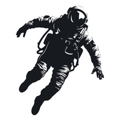 astronaut isolated on white © Mustafa