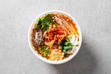 Red pepper paste bulgogi pork stew stew pork Chinese bibimbap Korean food dish