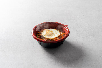 Red pepper paste bulgogi pork stew stew pork Chinese bibimbap Korean food dish