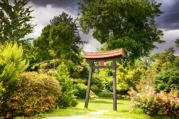 gazebo in the park