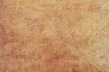 Texture of parchment paper as background, top view