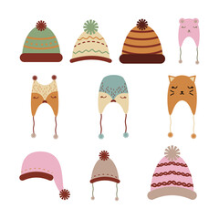 Winter Hat Illustration