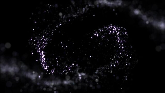Luxury Glitter Particles Titles