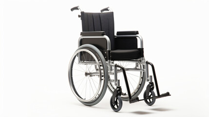 Fototapeta na wymiar Wheelchair isolated on white background
