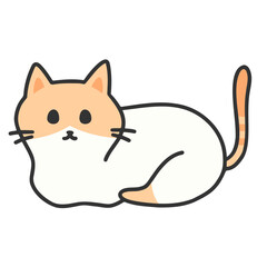 cute cat doodle
