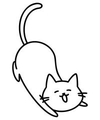 cute cat doodle