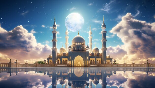 Background store masjid hd
