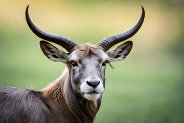 close up of a male impala generated by AI