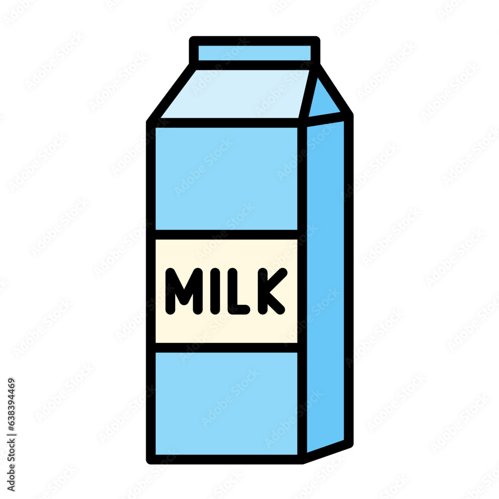 Canvas Prints Milk Carton Icon