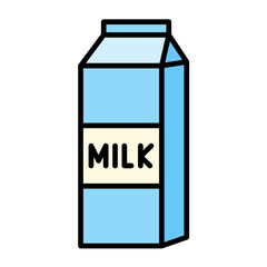 Fototapeta premium Milk Carton Icon