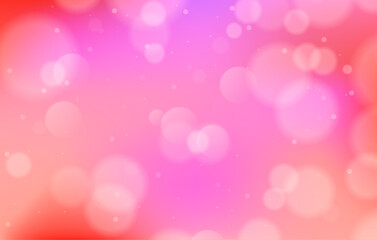 Abstract bokeh background, Pink bokeh