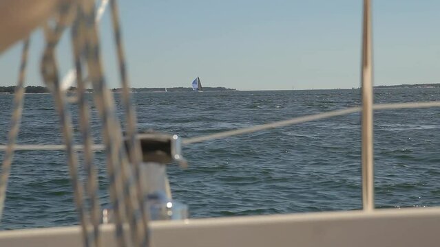 Sailing in Stockholm archipelago