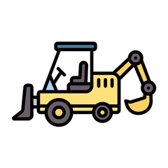 Backhoe Icon