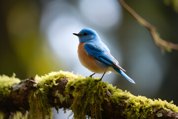 A Bluebird portrait, wildlife photography