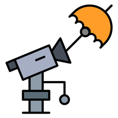 Umbrella Camera Icon