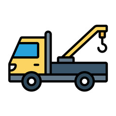 Crane Machine Icon