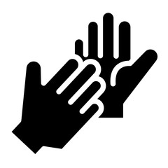 hand glyph 