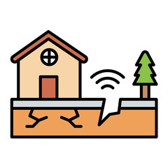 Earthquake Icon