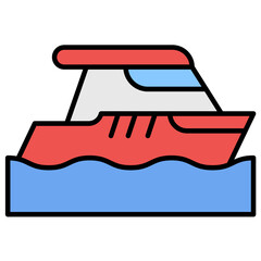 Ferry Boat Icon
