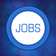 Jobs Blue Texture Circular White Text