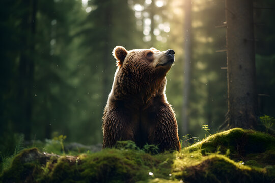 A Brown Bear Portrait, Wildlife Photography