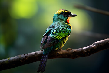 A Broadbill portrait, wildlife photography